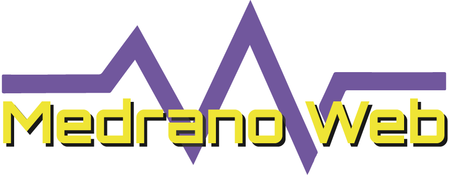 Imagen Decorativa con el logo de Medrano Web